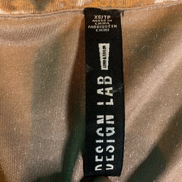 Black and nude suede body suit - off the shoulder - Picture 3 of 6